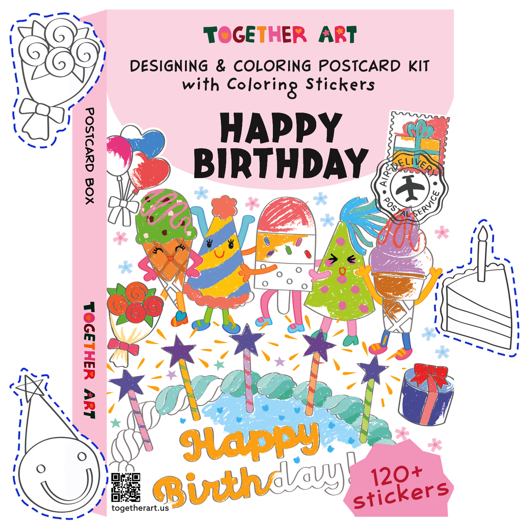 Happy Birthday Storytelling Sticker & Card Kit