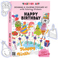 Happy Birthday Card & Sticker Kit