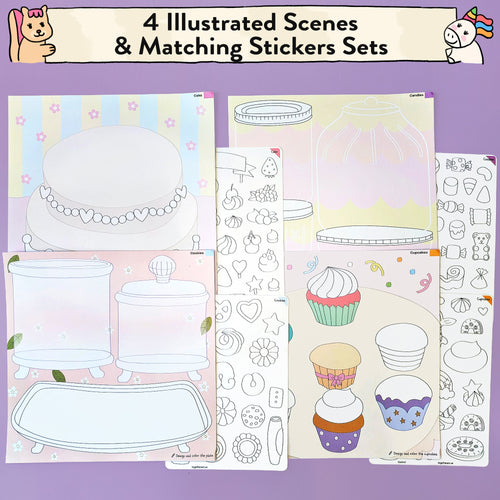 Dessert Storytelling Sticker Kit