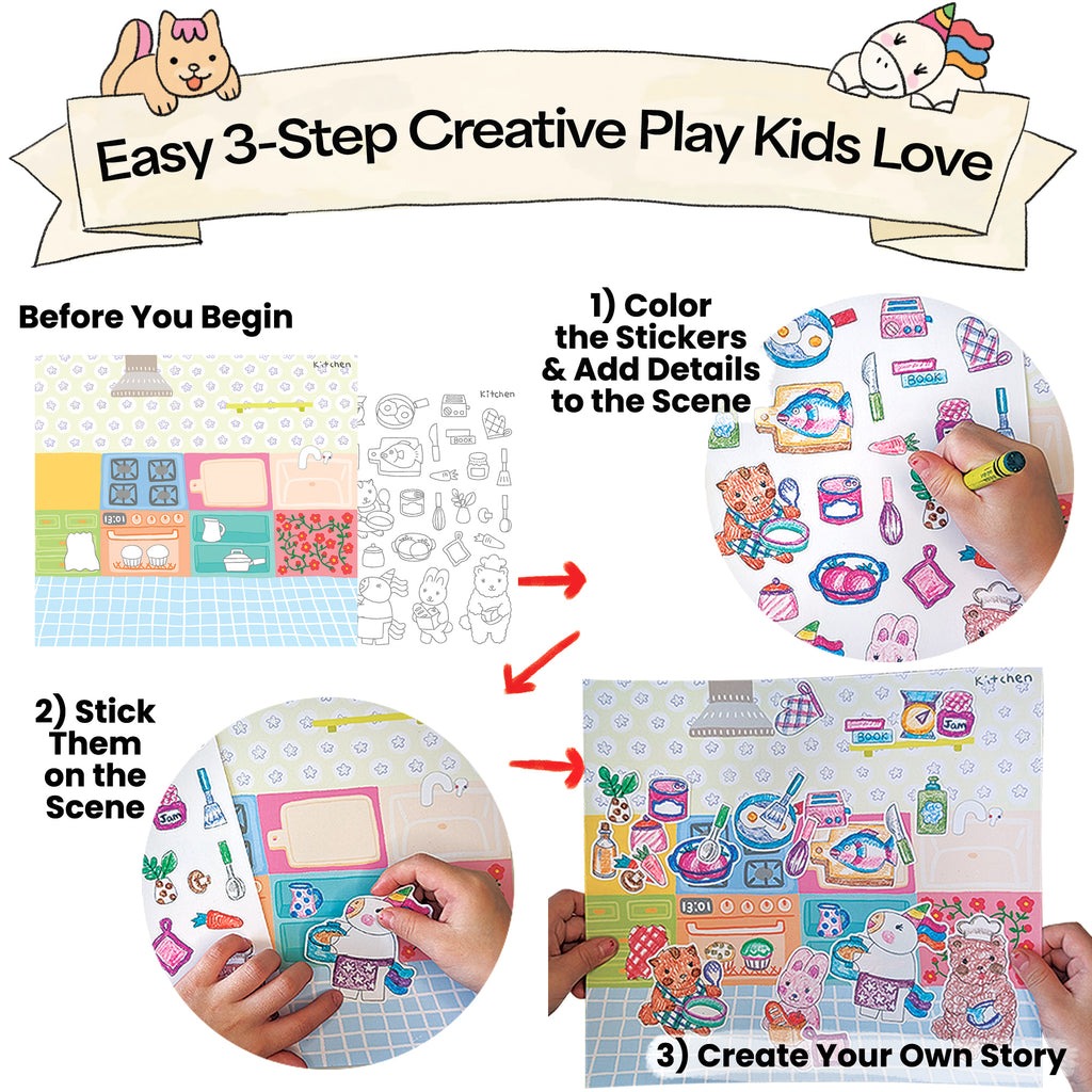 Sweet Home Storytelling Sticker Kit