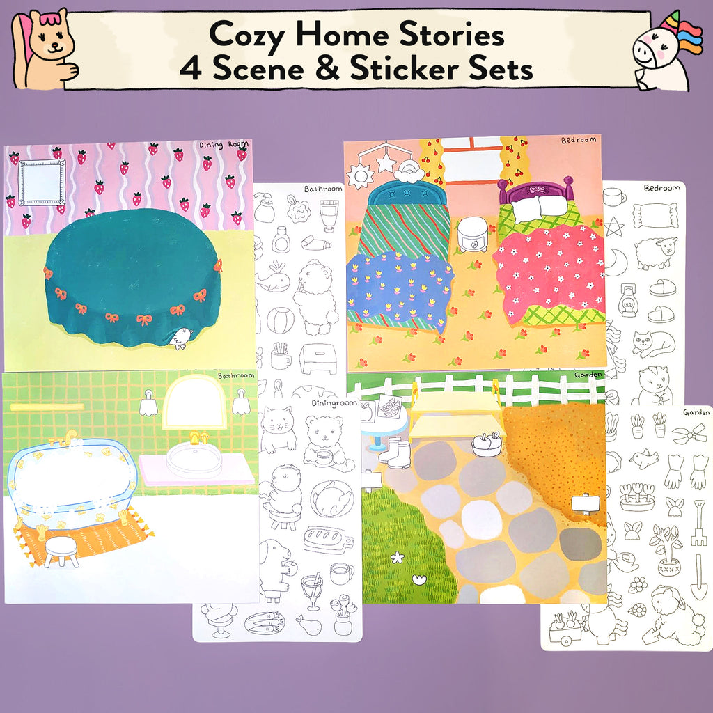 Sweet Home Storytelling Sticker Kit