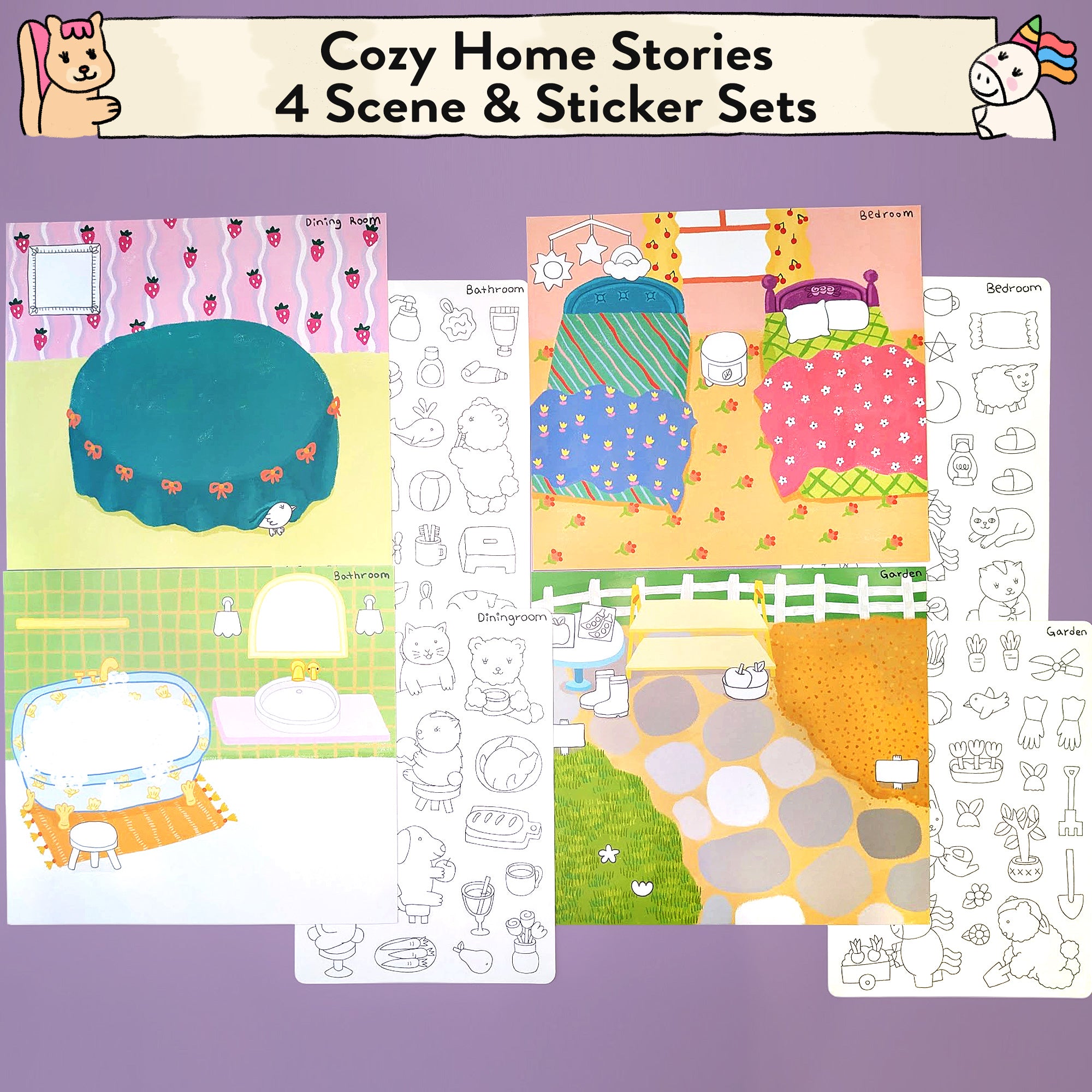 Sweet Home Storytelling Sticker Kit