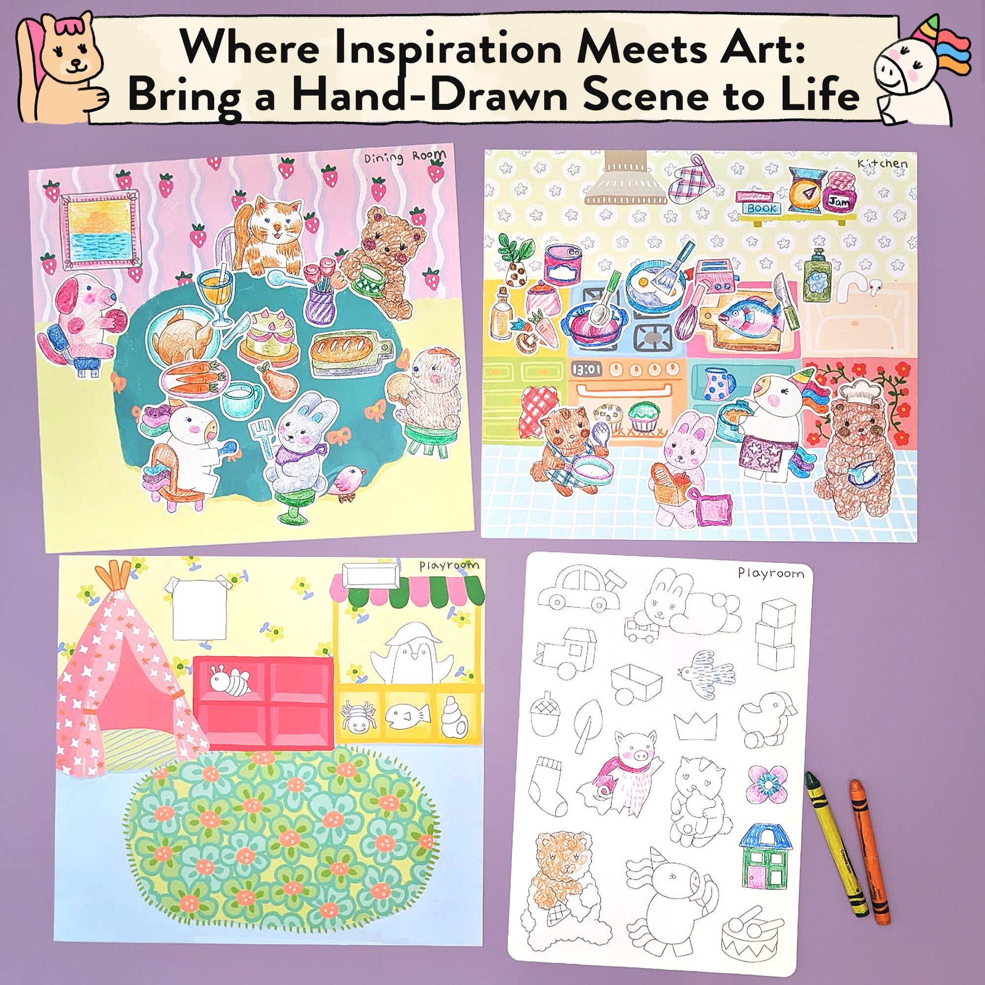 Sweet Home Storytelling Sticker Kit