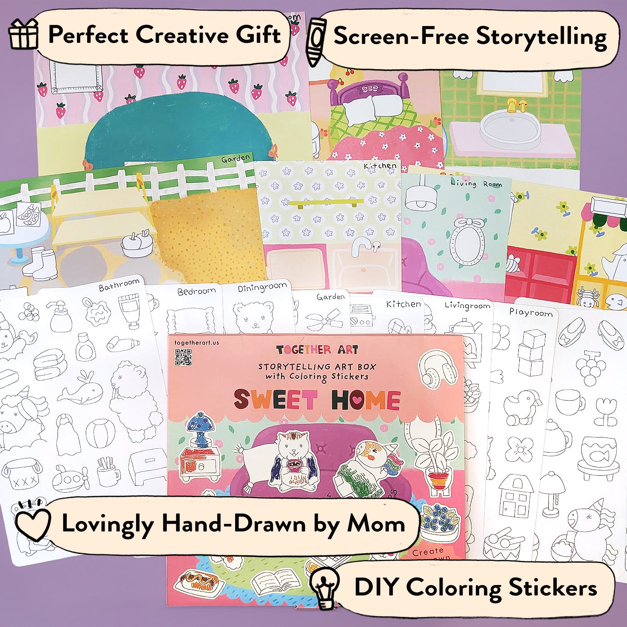 Sweet Home Storytelling Sticker Kit