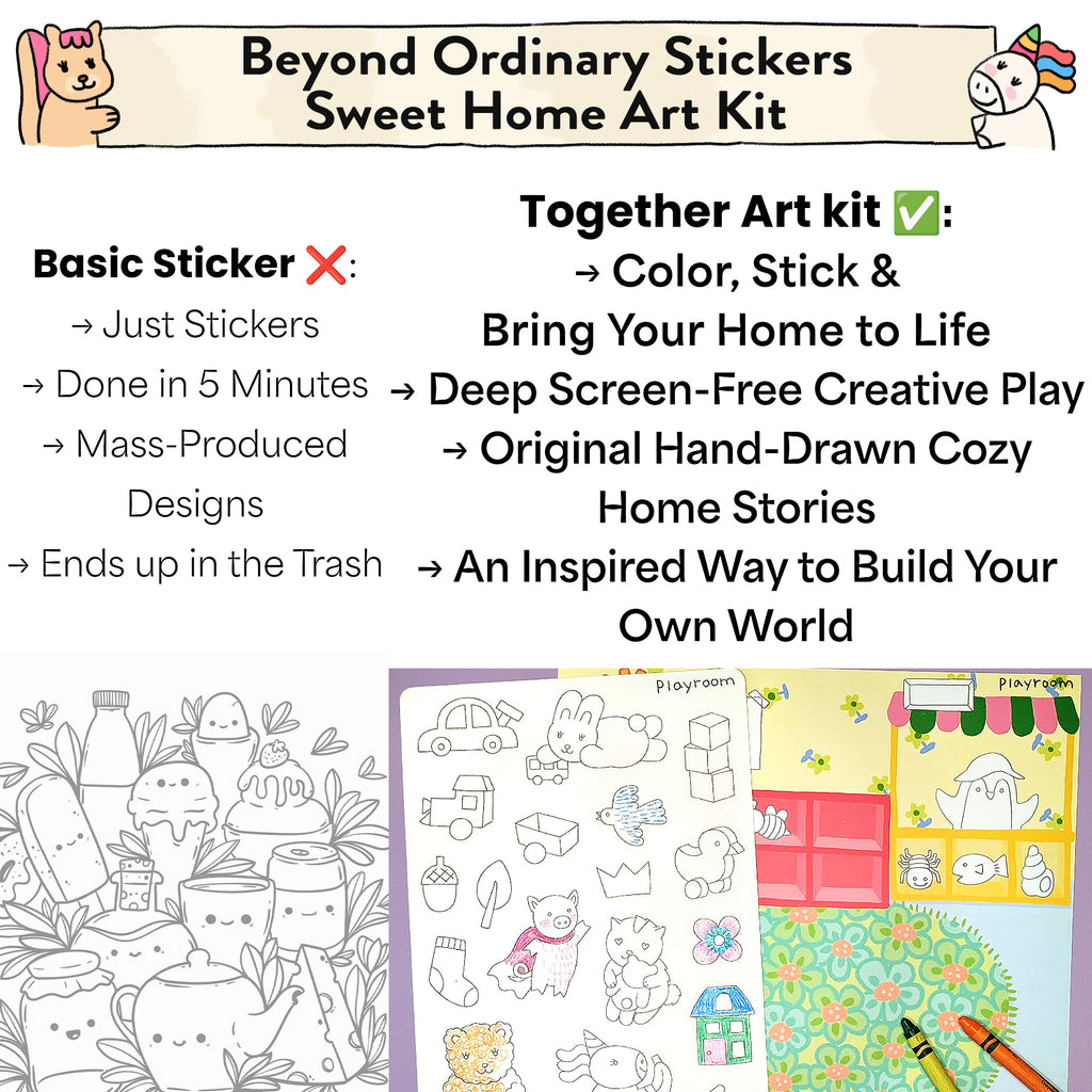Sweet Home Storytelling Sticker Kit
