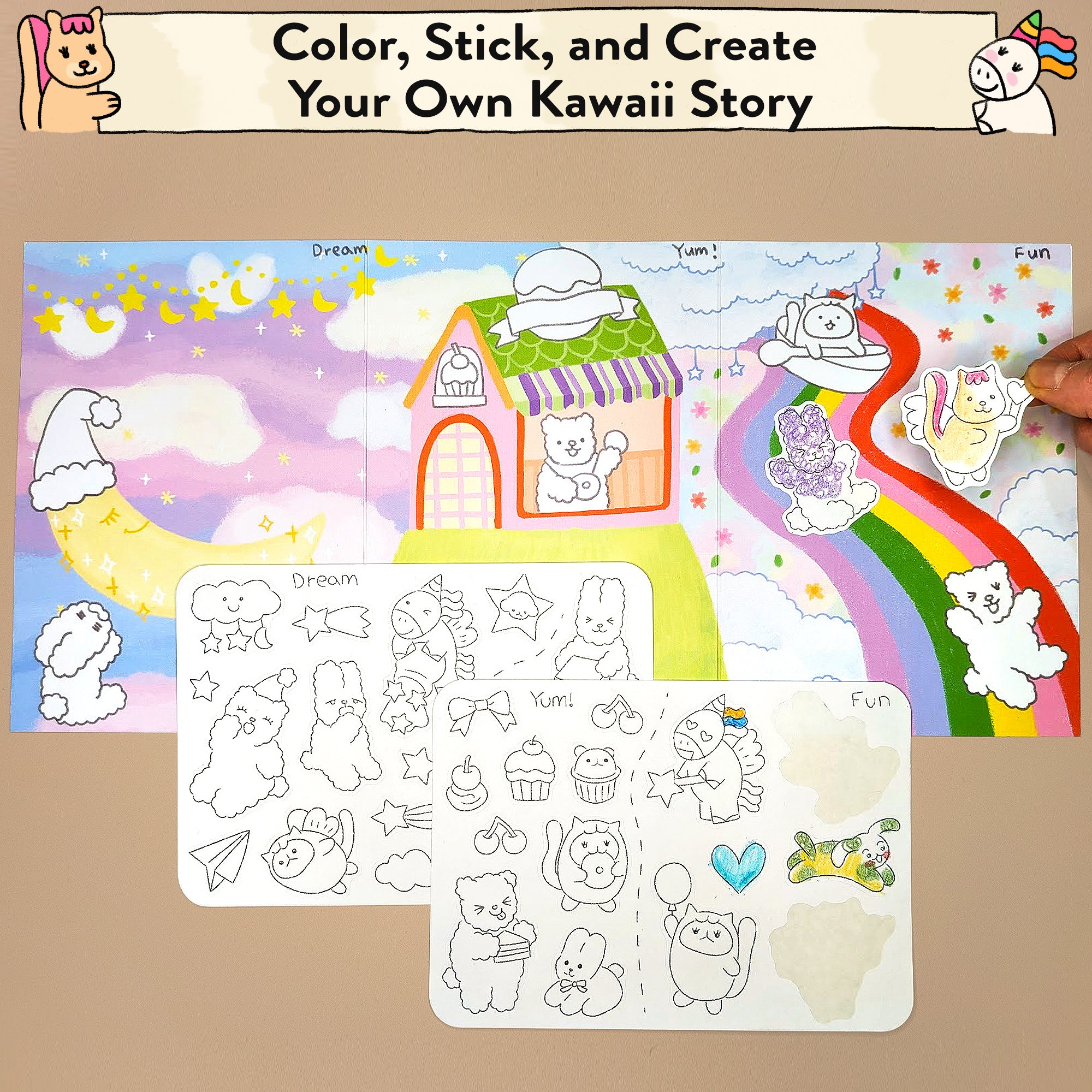 My Kawaii Trip Storytelling Sticker Kit