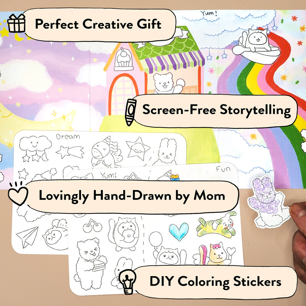 My Kawaii Trip Storytelling Sticker Kit
