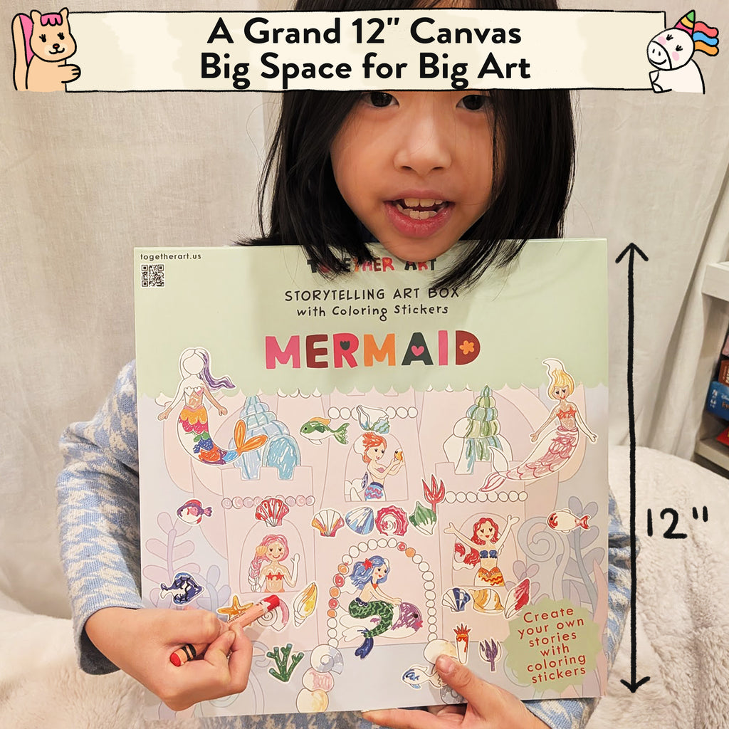 Mermaid Storytelling Sticker Kit