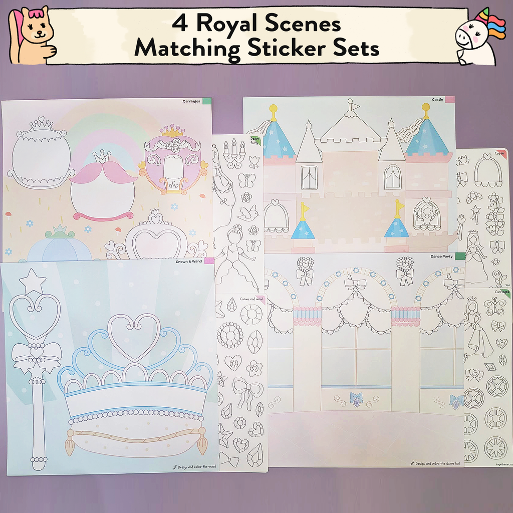 Princess Storytelling Sticker Kit