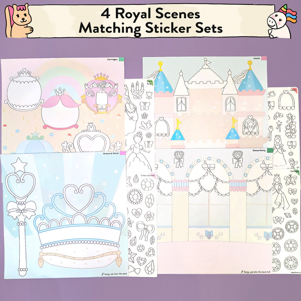 Princess Storytelling Sticker Kit