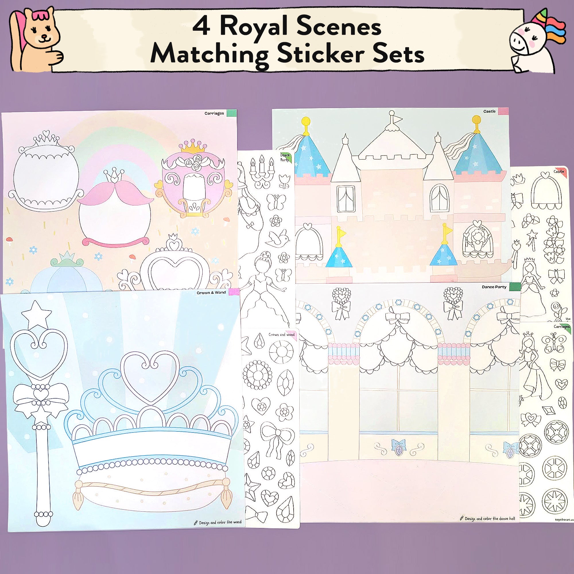 Princess Storytelling Sticker Kit