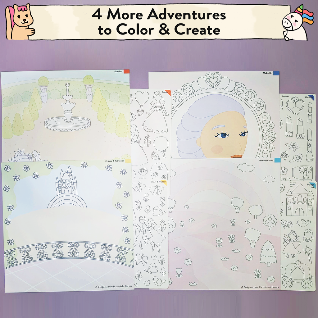 Princess Storytelling Sticker Kit