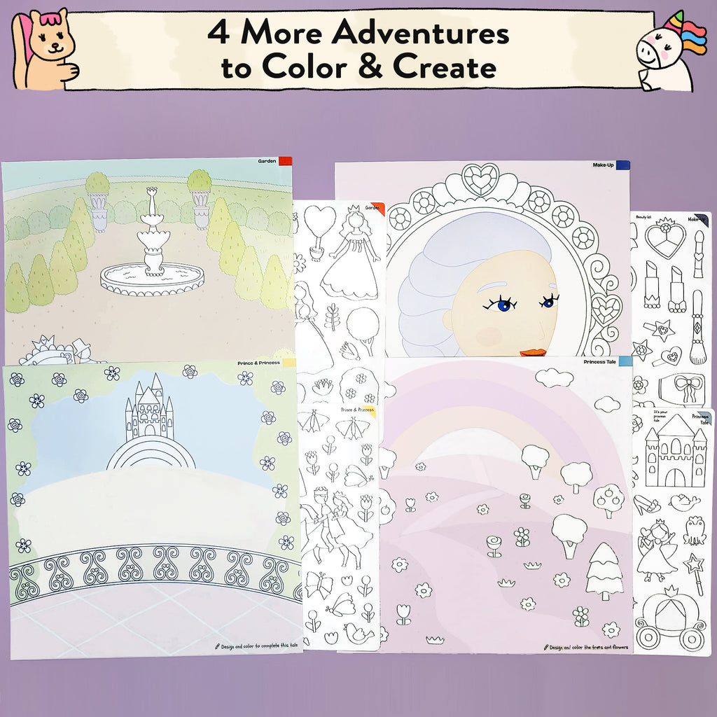 Princess Storytelling Sticker Kit