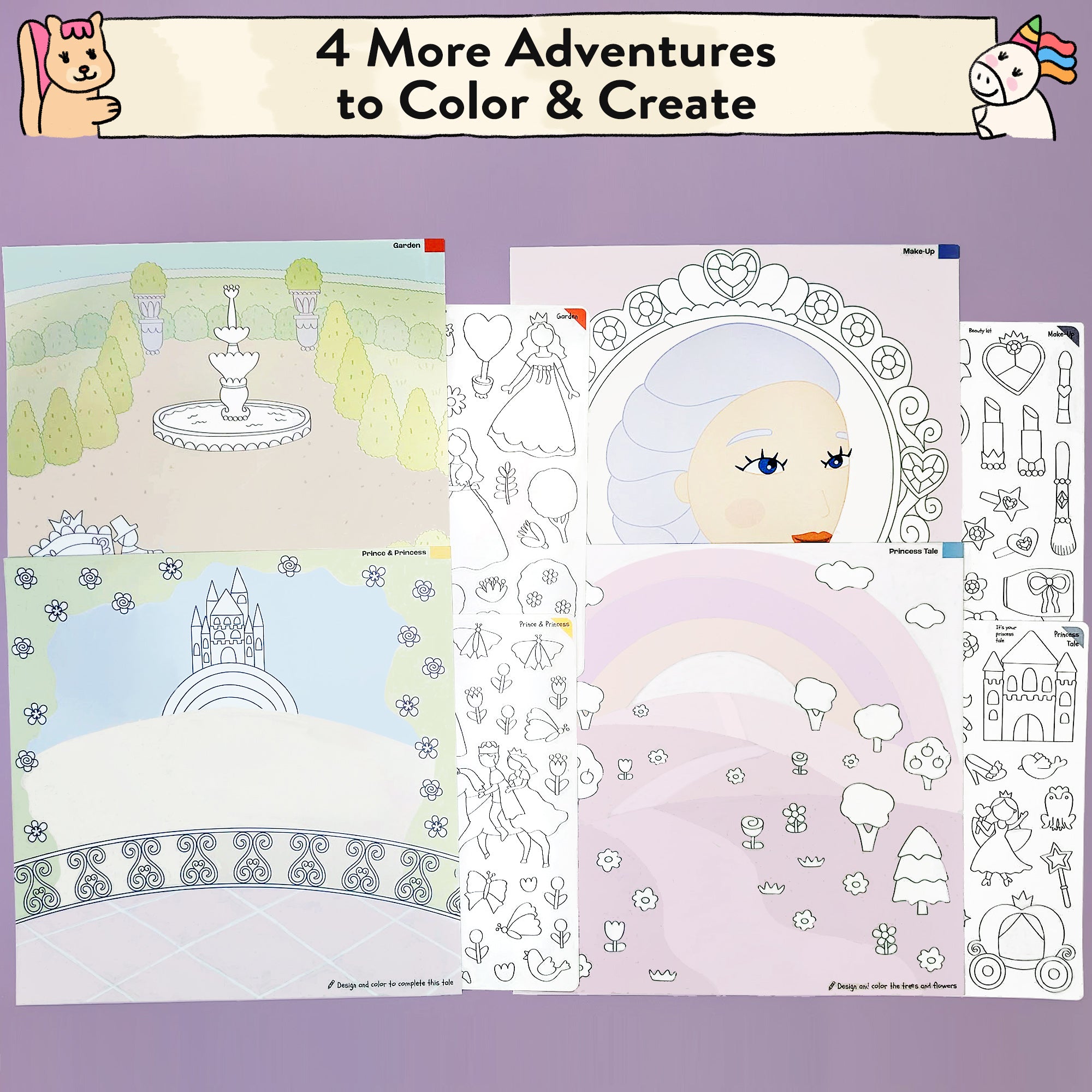 Princess Storytelling Sticker Kit