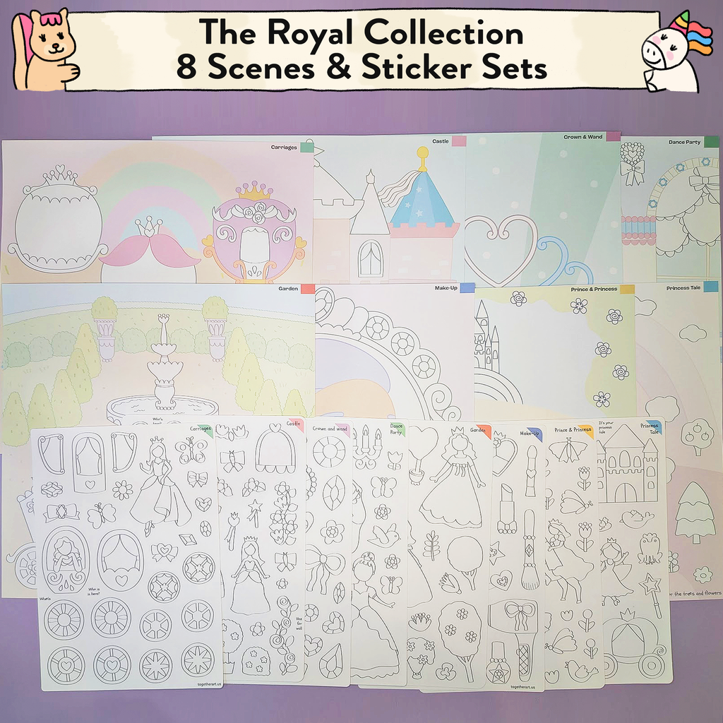 Princess Storytelling Sticker Kit