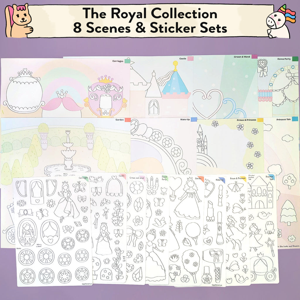Princess Storytelling Sticker Kit