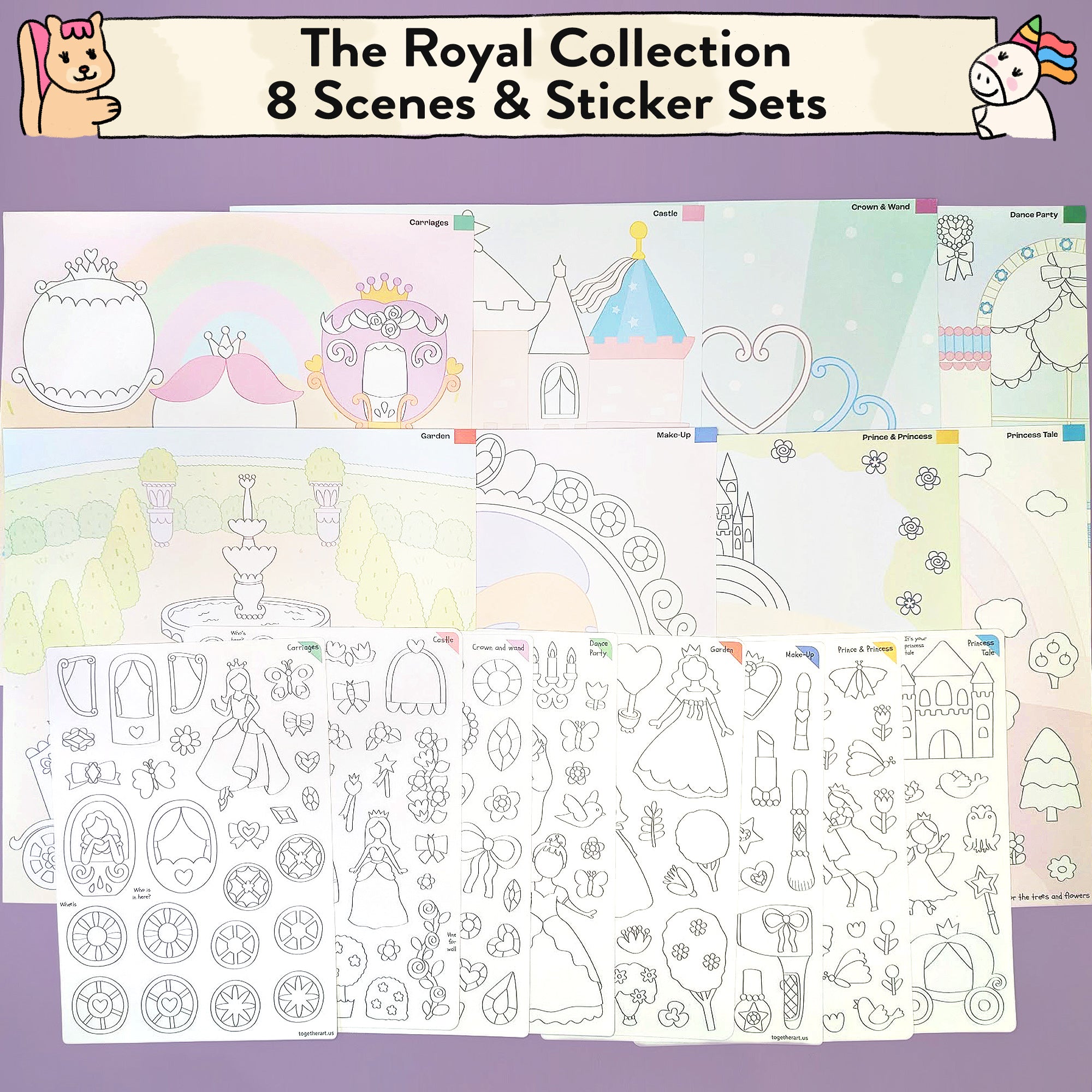 Princess Storytelling Sticker Kit