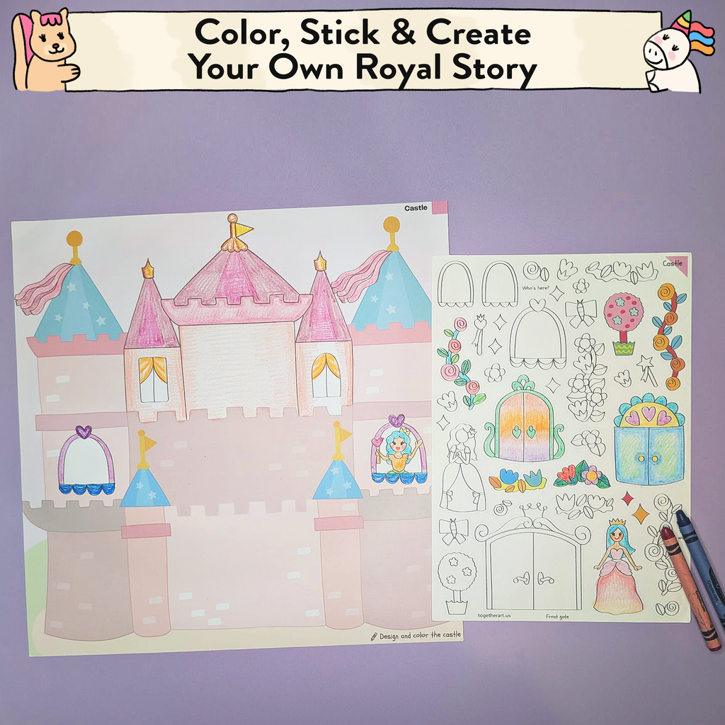 Princess Storytelling Sticker Kit