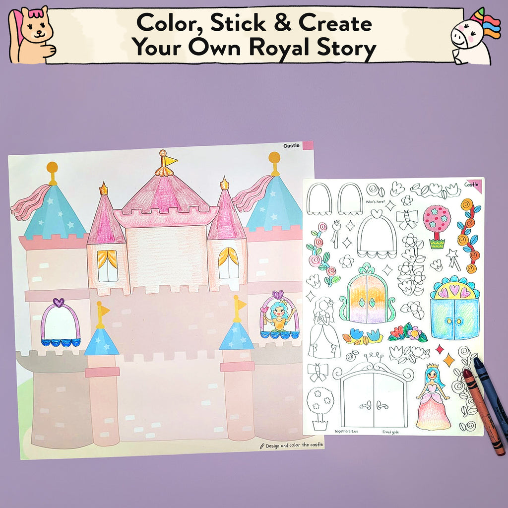 Princess Storytelling Sticker Kit