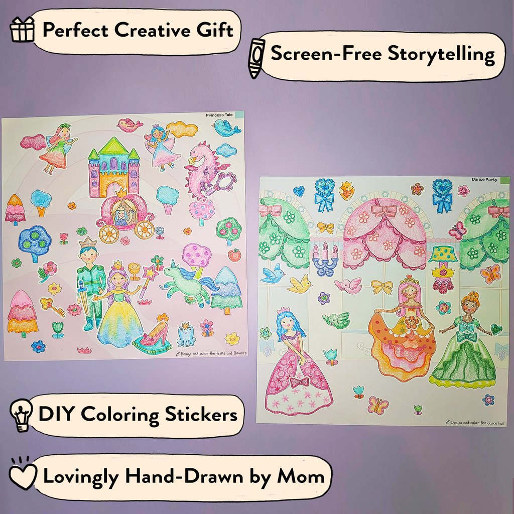 Princess Storytelling Sticker Kit