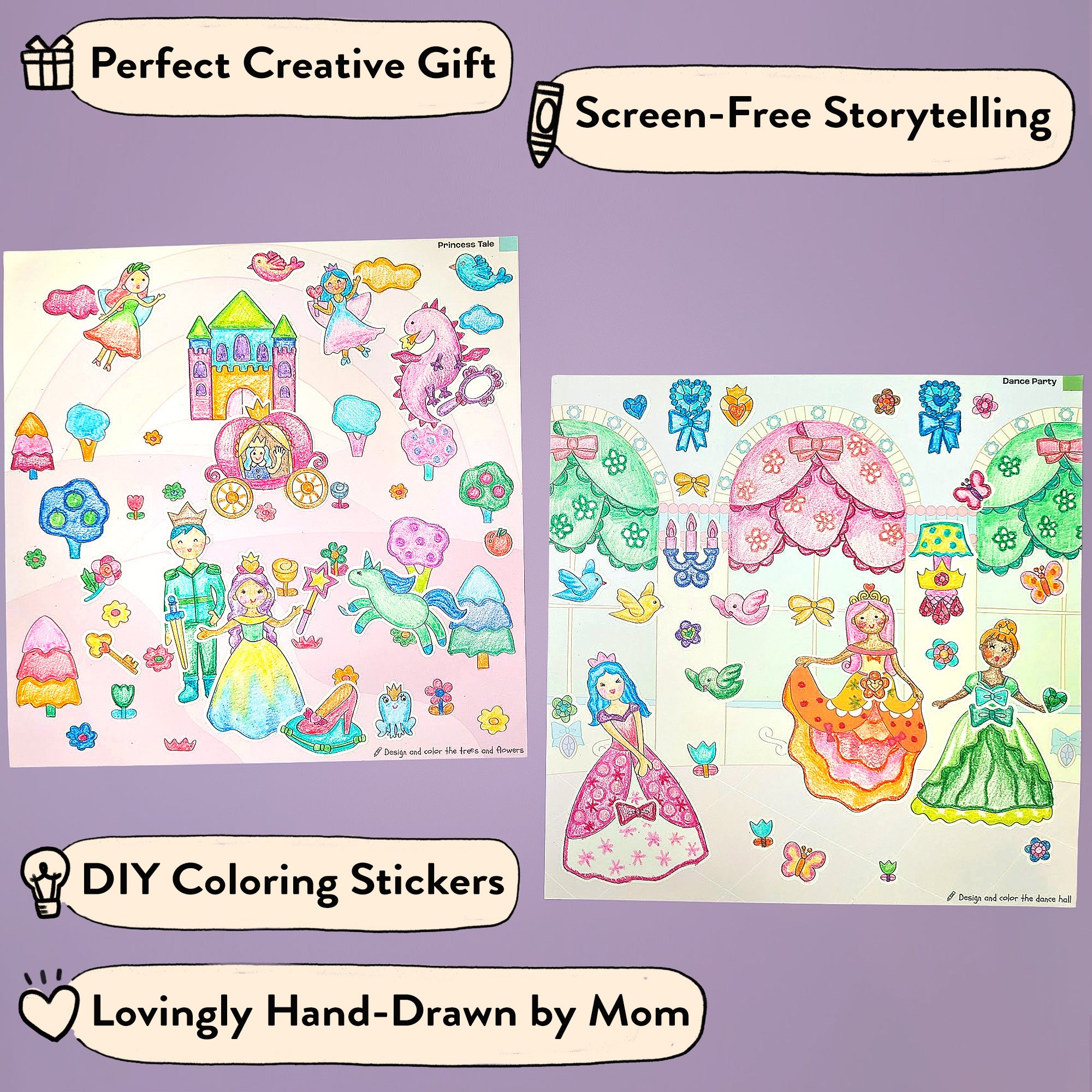 Princess Storytelling Sticker Kit