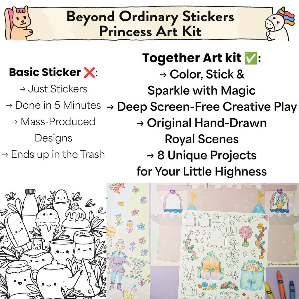 Princess Storytelling Sticker Kit