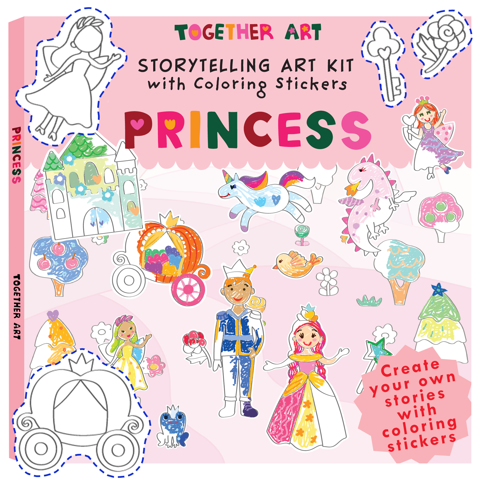 Princess Storytelling Sticker Kit
