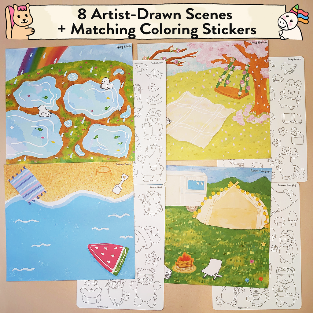 Seasonal Splendor Storytelling Sticker Kit