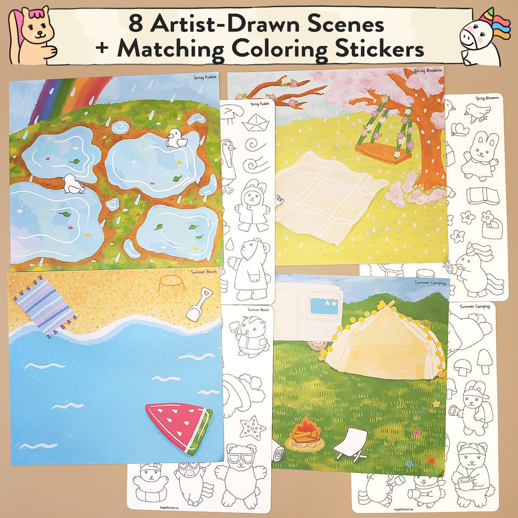 Seasonal Splendor Storytelling Sticker Kit