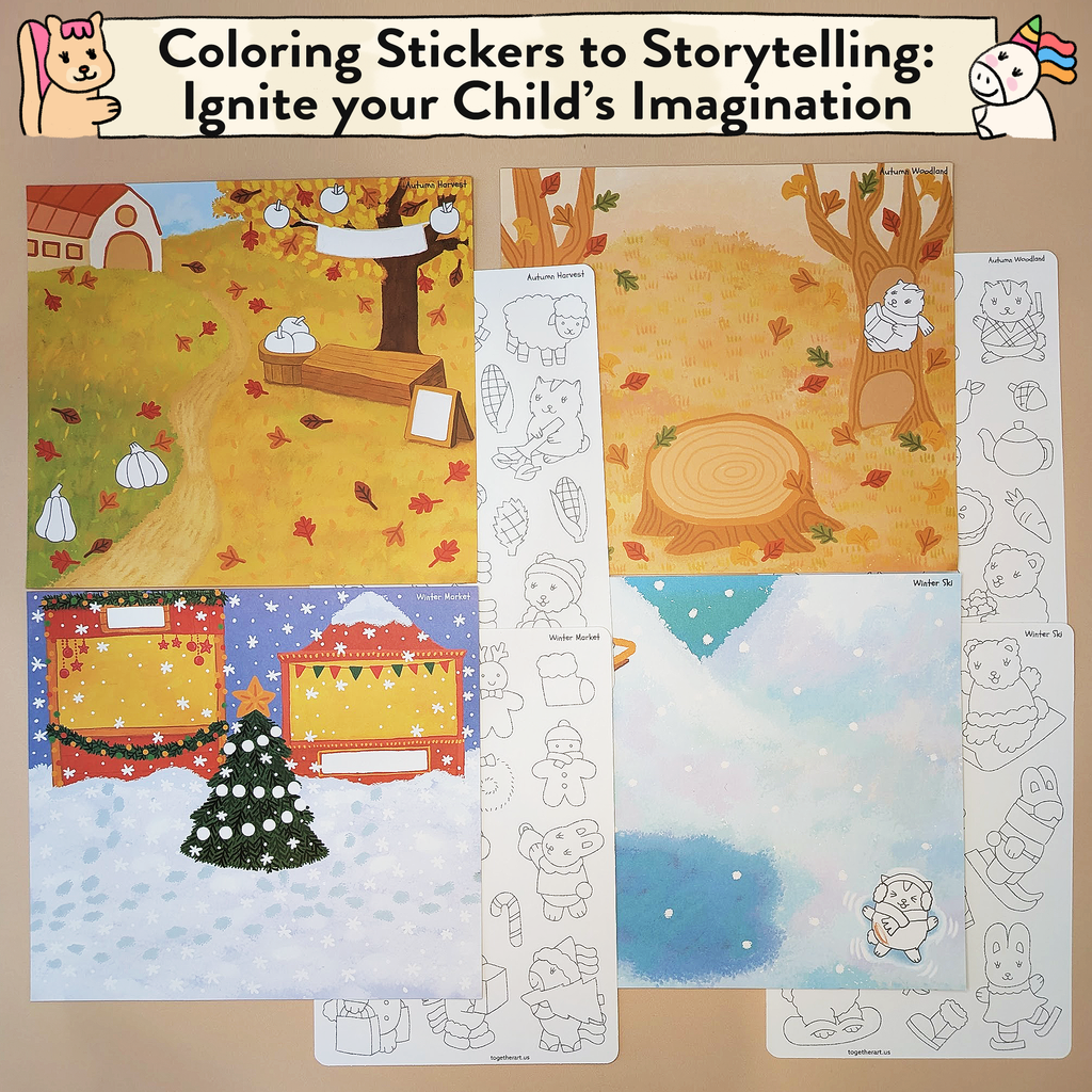 Seasonal Splendor Storytelling Sticker Kit