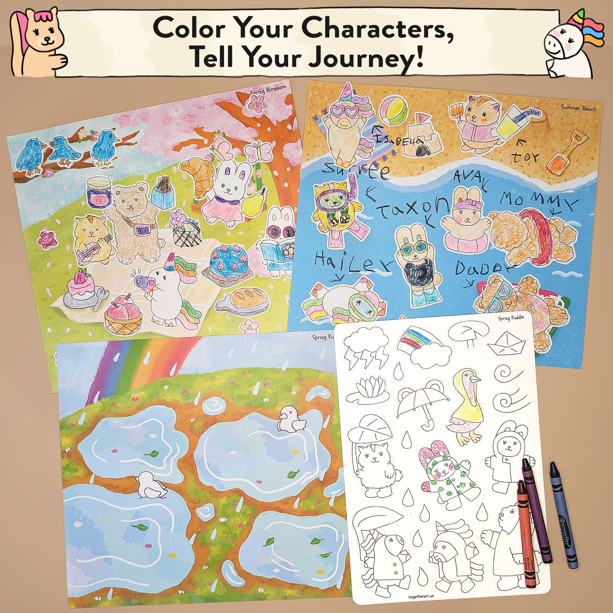 Seasonal Splendor Storytelling Sticker Kit