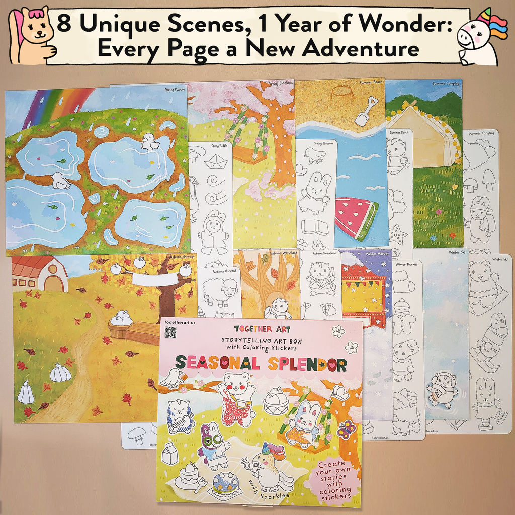 Seasonal Splendor Storytelling Sticker Kit