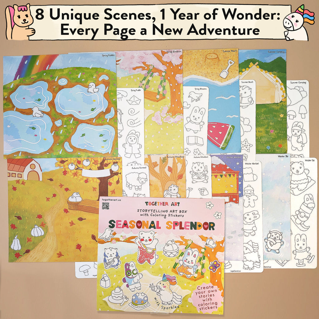 Seasonal Splendor Storytelling Sticker Kit