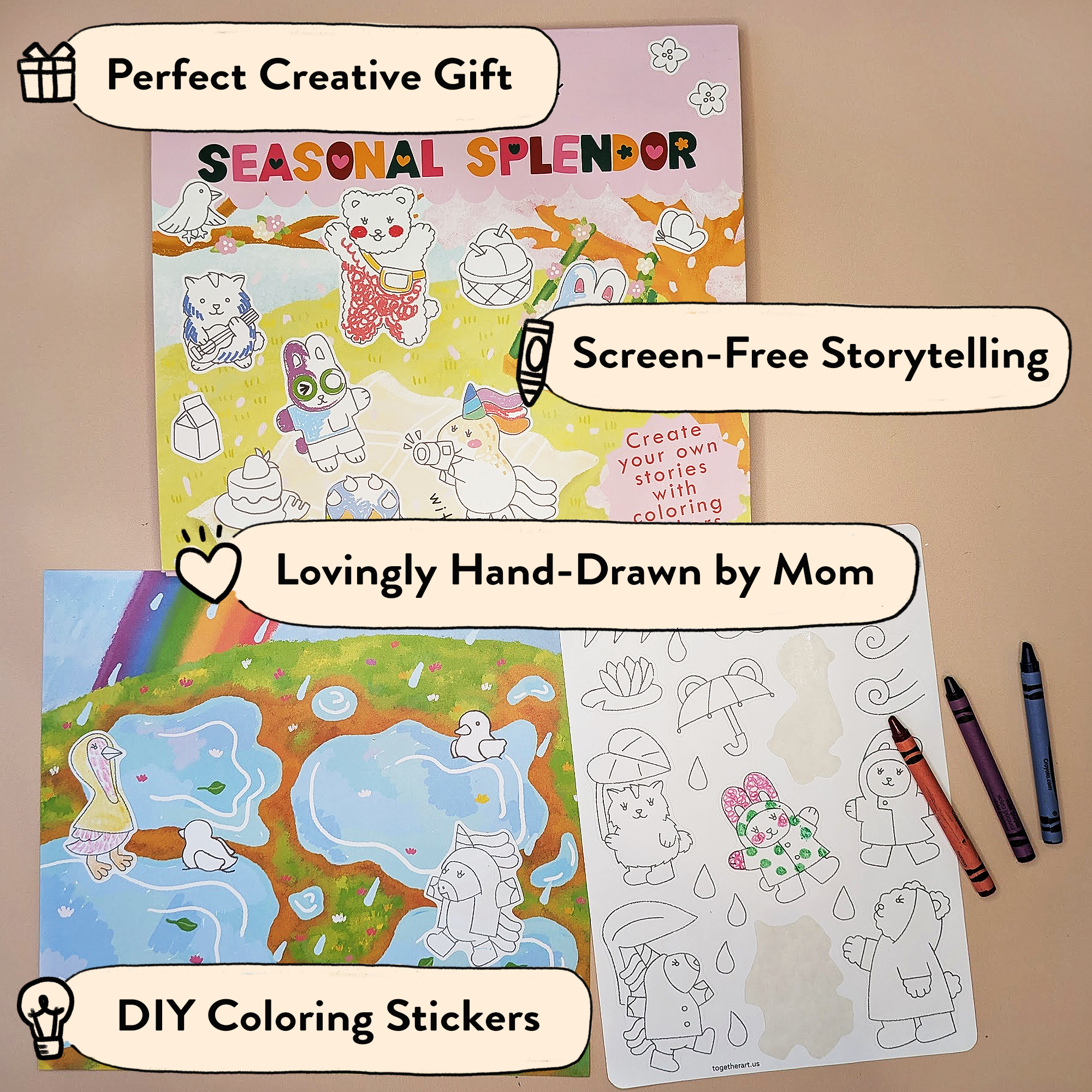 Seasonal Splendor Storytelling Sticker Kit