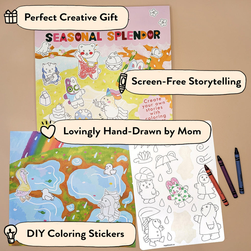 Seasonal Splendor Storytelling Sticker Kit