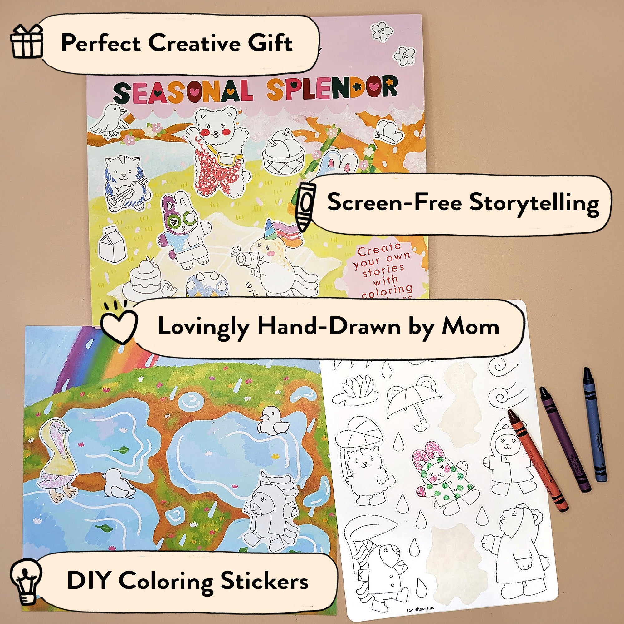 Seasonal Splendor Storytelling Sticker Kit