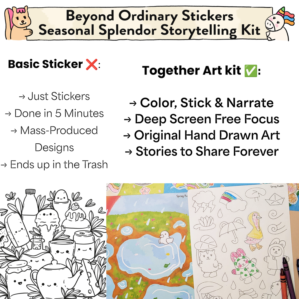Seasonal Splendor Storytelling Sticker Kit