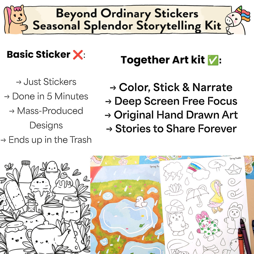 Seasonal Splendor Storytelling Sticker Kit