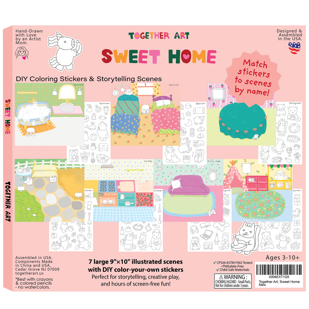 Sweet Home Storytelling Sticker Kit