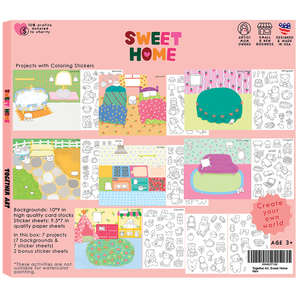 Sweet Home Storytelling Sticker Kit